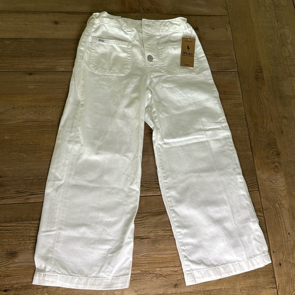 Ralph Lauren Polo Girls "The Wide Leg Crop" NWT size 10 - Picture 1 of 5